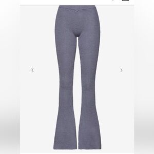 SER.O.YA london pants knit flares Women's Flared bells Gray NWT XL